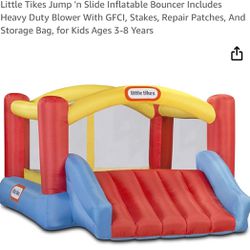 Little Tikes Jump n Slide Inflatable Jumper