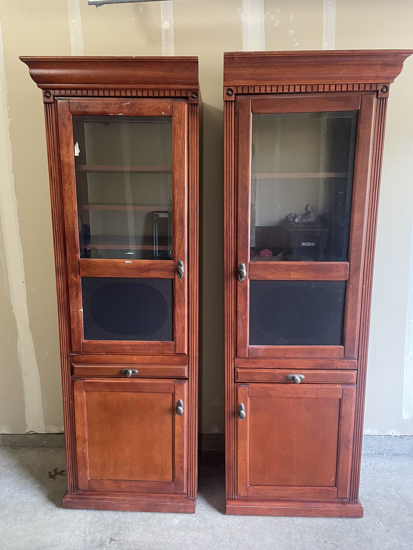 Pair of Media Cabinets
