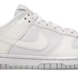 Nike dunk low next nature sail 10 women / 8.5 men new 