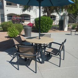 Outdoor Table And Chairs
