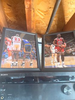 Jordan / Kobe Framed Print Set 🔥 Clean pair of basketball wall pieces featuring Jordan & Kobe, plus a dope Jordan #12 photo