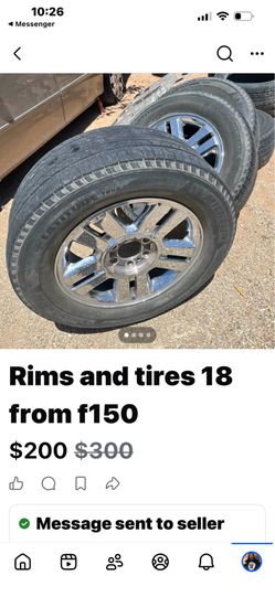 18 inch ford rims need tires