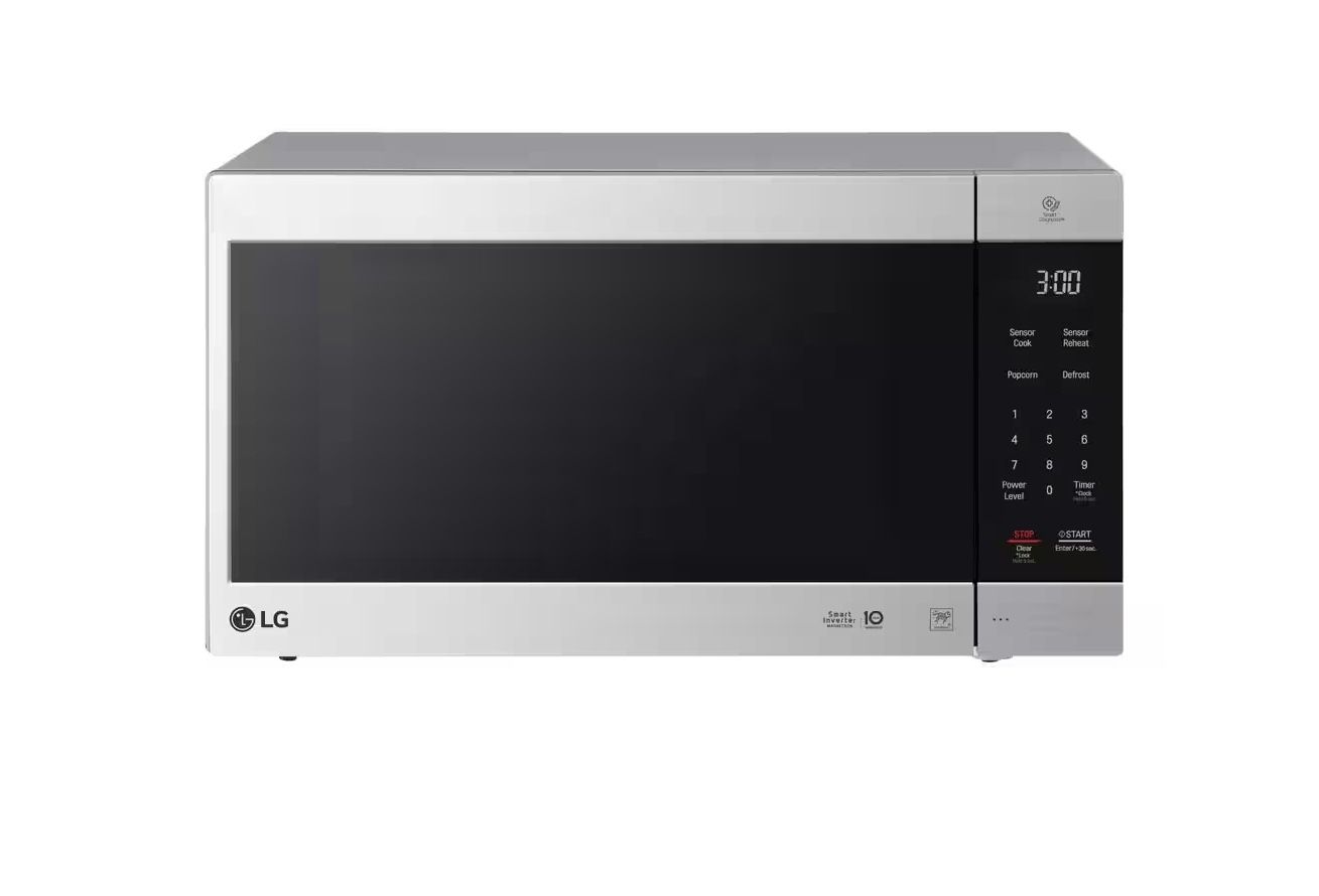 LG NeoChef 24 in. Width 2.0 cu.ft. Stainless Steel 1200-Watt Countertop Microwave