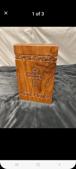 Wooden Urn