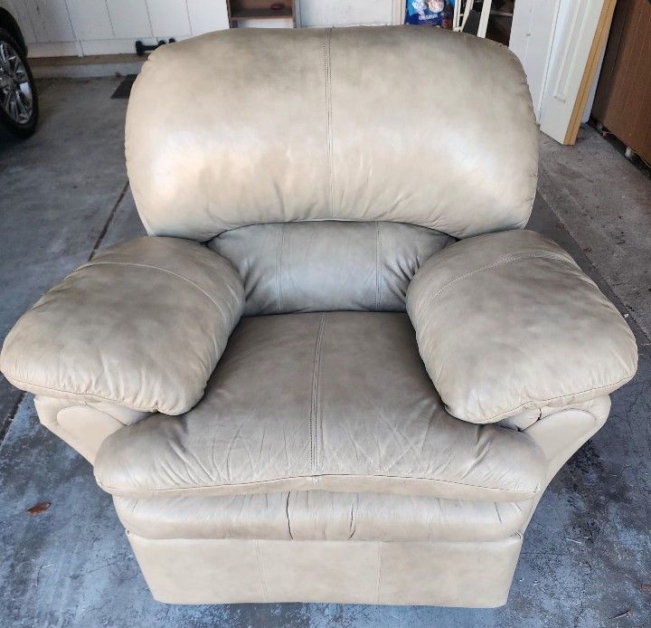 Leather Lazy Boy Recliner