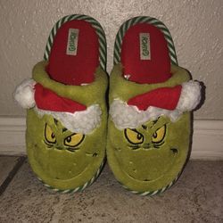 Kids 13/1 Grinch Slippers