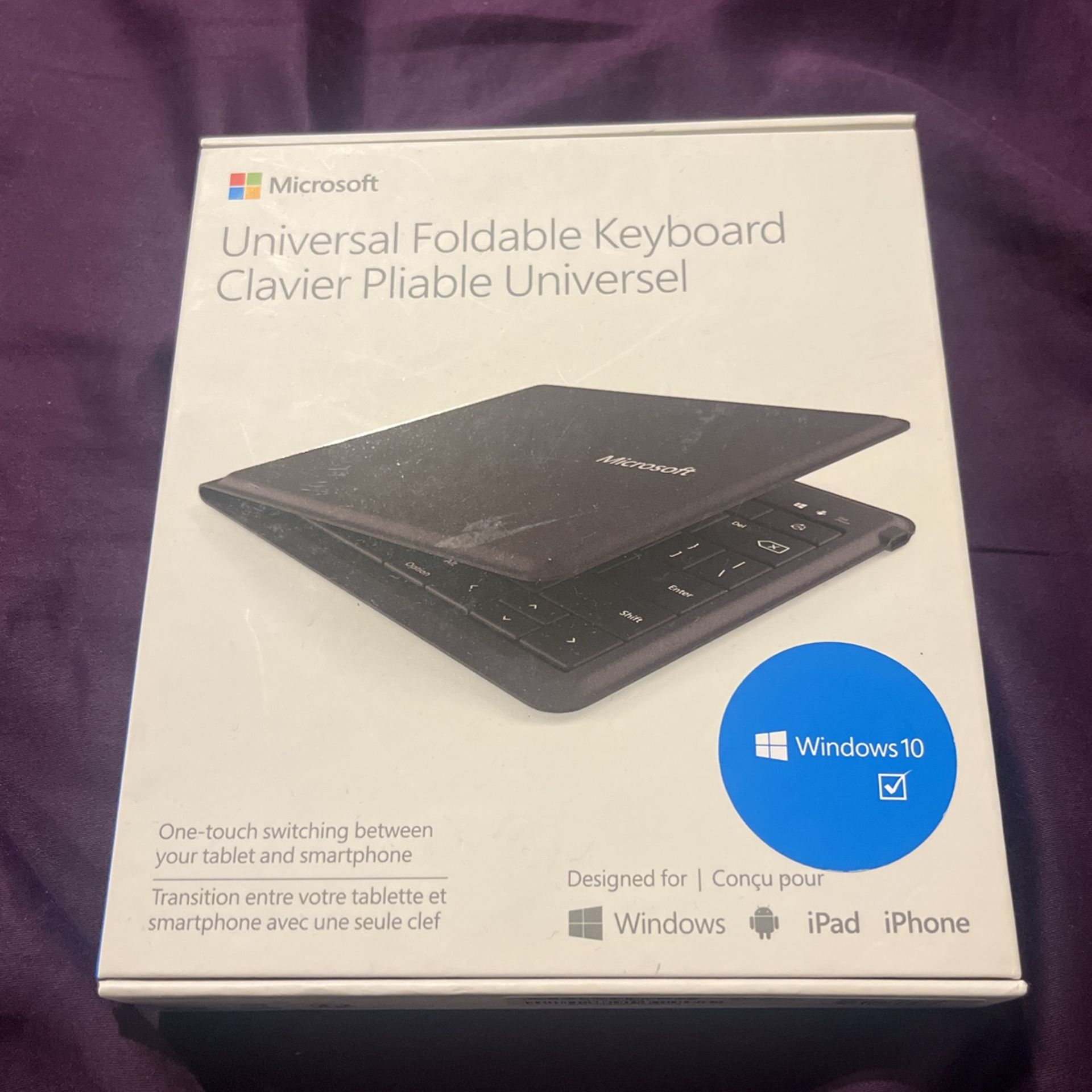 Universal Foldable Microsoft Keyboard 