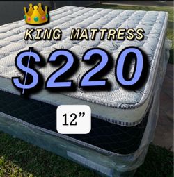 New king mattress only $220
