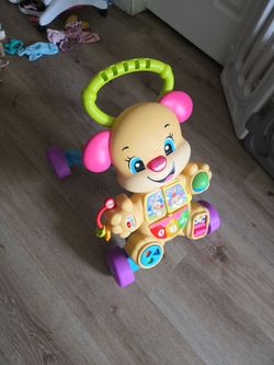 Fisher-Price Baby Toy Laugh & Learn Smart Stages Sis Walker with Educational Music Lights & Activities for Infants Ages 6+ Months