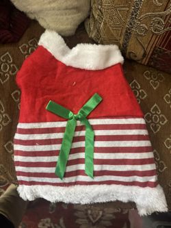 Christmas Santa’s Helper Dog Costume 