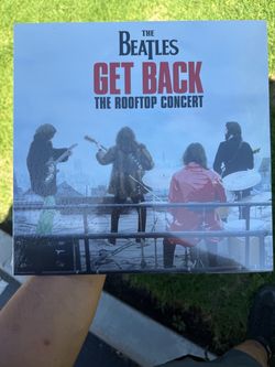 The Beatles Get Back The Rooftop Concert Vinyl *RARE*