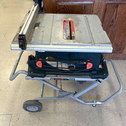 Bosch 15amp roll around table saw