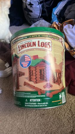 Lincoln logs  kids toy