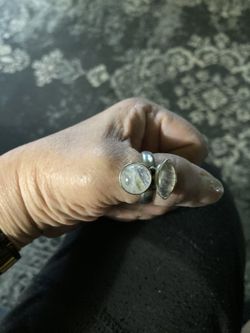 Moonstone Ring Sz 7 $30