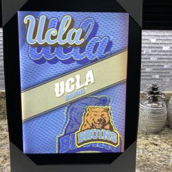 UCLA Bruins NCAA 3D LED Collector Frame Sign