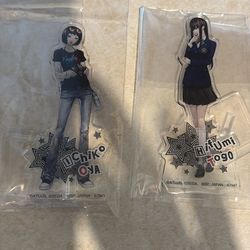 Acrylic figure stands from Japan