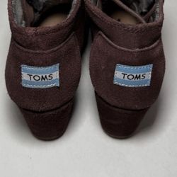 Brown Sude TOMS ( Wedge) Women’s Sz. 6.5