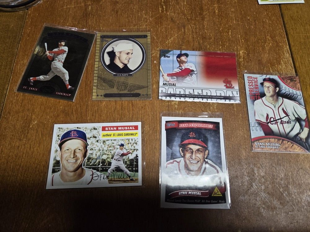 Stan Musial Card Lot