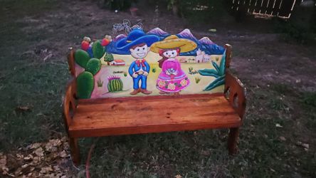 Silla 100% madera hecha en Mexico