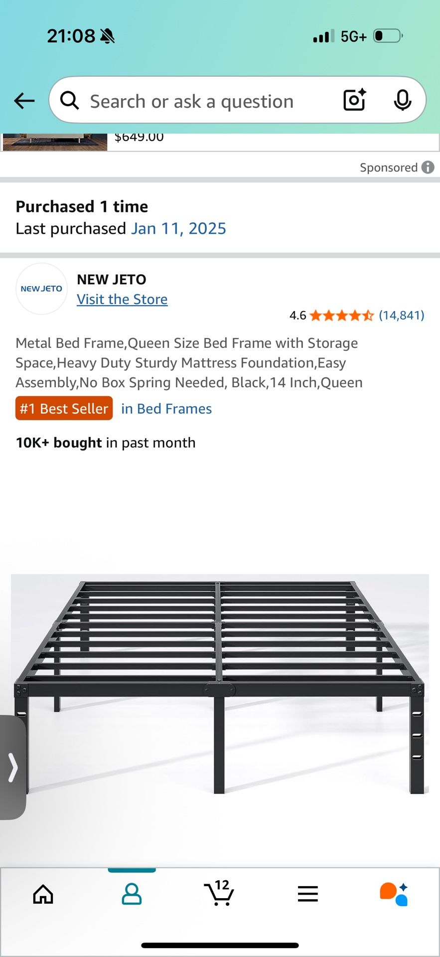 Queen Size Bed Frame