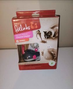 Petlinks Cheese Chaser Remote Controlled mouse.