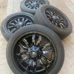 275/45/R22 Continental & Chevy Silverado Ford f150 Wheels