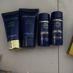 Vintage Shalimar GuerLn., Paris Set