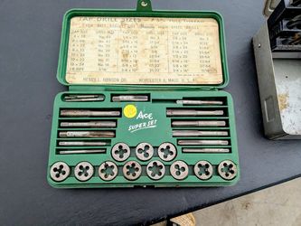 Vintage Ace Super Set Tap and Die Set – Henry L. Hanson Co. (Made in USA) $65.00 FIRM