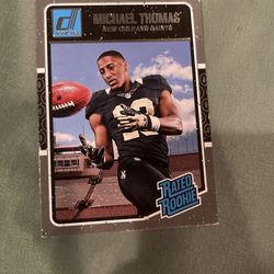 Micheal Thomas Rated Rookie Card 
