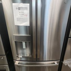 27.7 cu. ft French Door Refrigerator in Fingerprint Resitant stainless steel ENERGY STAR