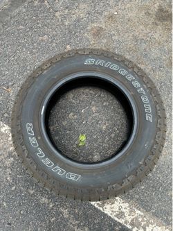 Single Bridgestone tire