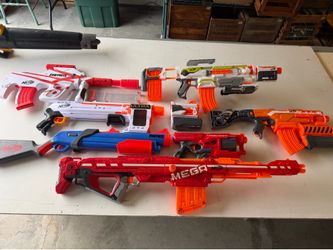 Collection of Kids Nerf Guns