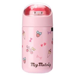 MINISO X Sanrio My Melody Cute Pink Insulated Thermos 6.5”h