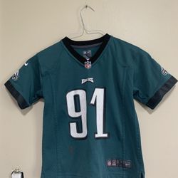 Nike Philadelphia Eagles Youth Large Game Fletcher Cox #91 NFL On Field Jersey