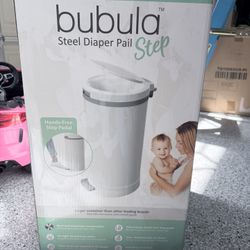 Bubula Steel Diaper Pail Step