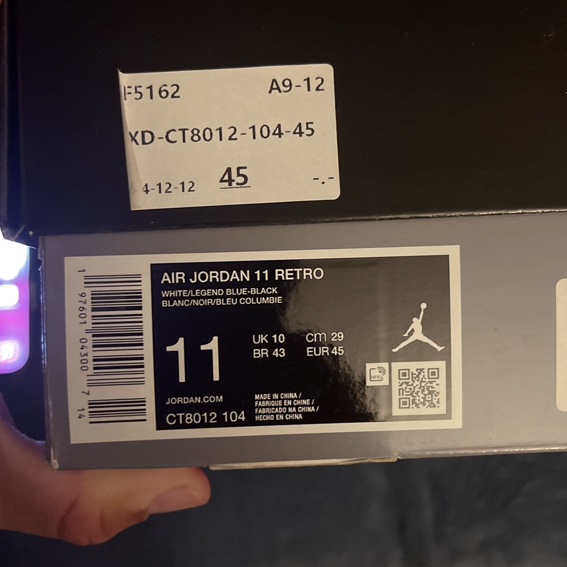 Jordan 11 Sz 11