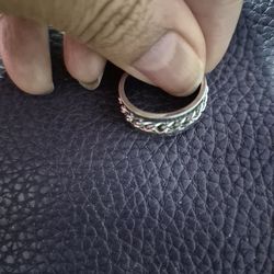 Stainless steel spin ring