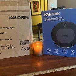 KALORIK IONIC PURE AIR ROBOT VACUUM