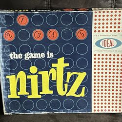 Vintage The Game is Nirtz (Rare - 1961)  