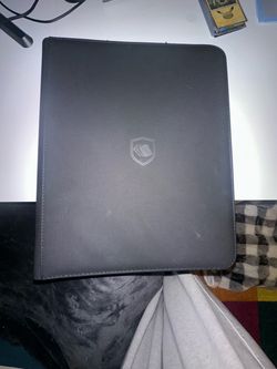 Top loading binder w top loaders