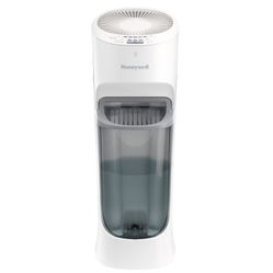 Honeywell 1.7 gal 500 sq ft Top Fill Cool Moisture Tower Humidifier with Humidistat, White, HEV615W
