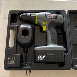 Craftsman Evolv 18v Drill