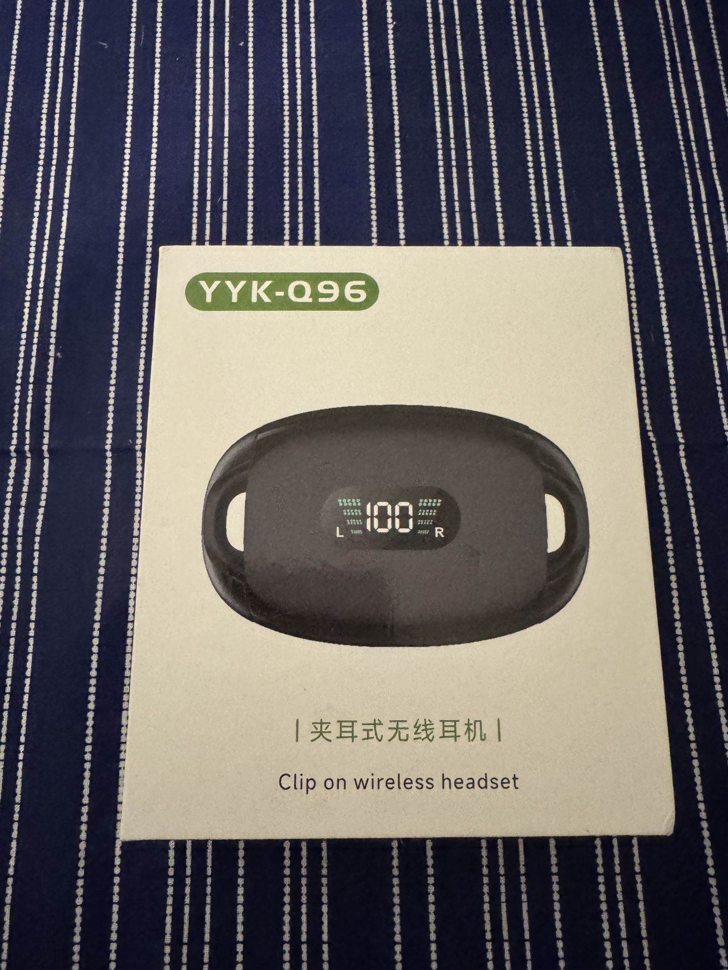 Wireless Ear Clip Bone Conduction Headphones Bluetooth