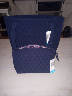 Vera Bradley Tote And Makeup Bag
