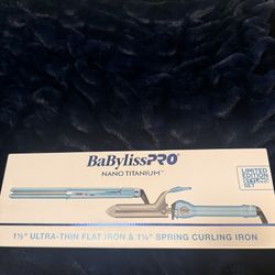 BabylissPro Hair Straightener And Curler 