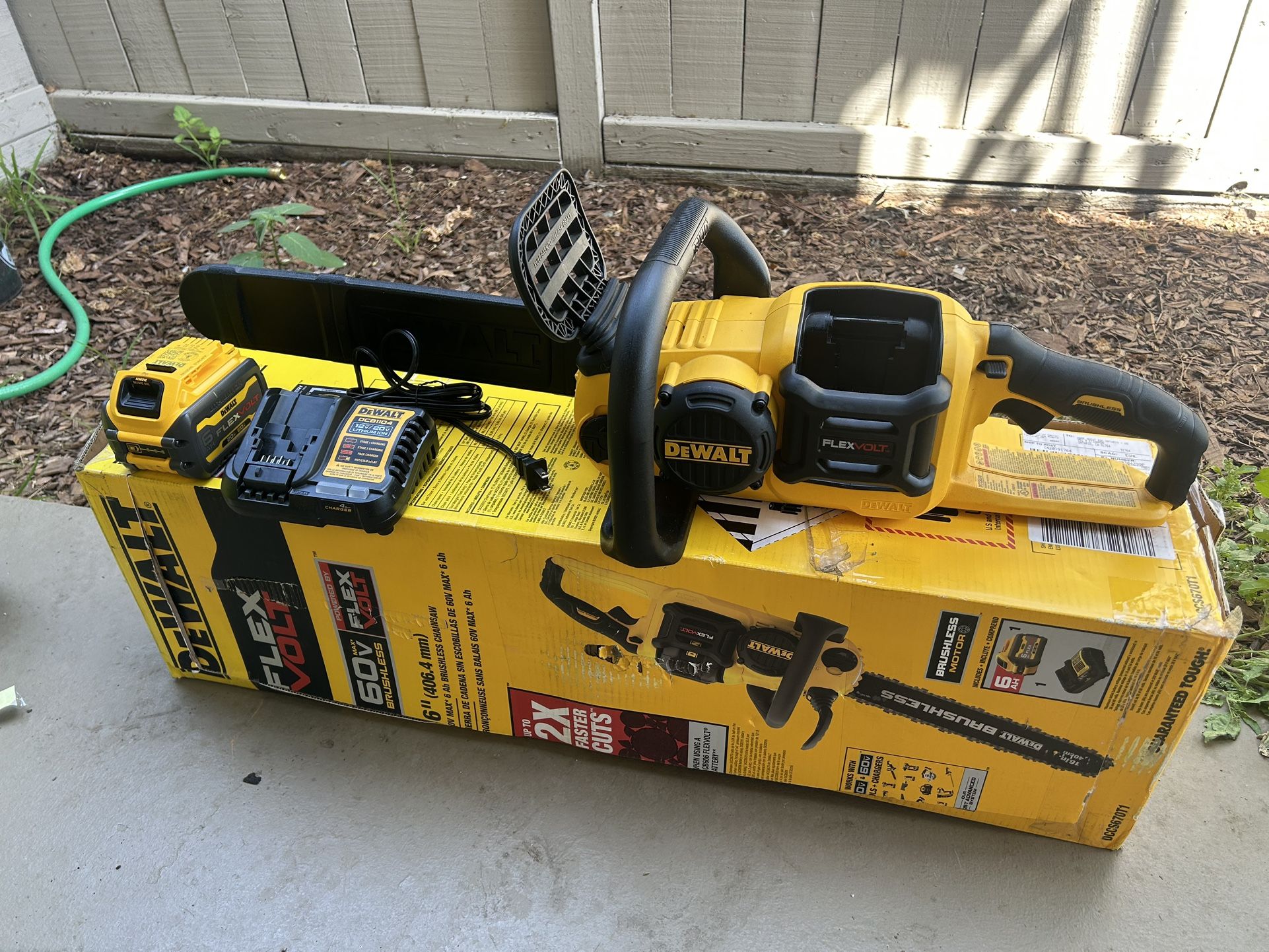 DEWALT FLEXVOLT 60V MAX Brushless Cordless Battery Powered