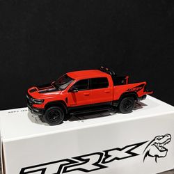 596 MODELS 1:64 Dodge Ram 1500 TRX Sports Orange