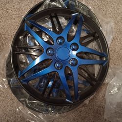 New 15 Inch Plastic Hubcaps. Set Of 4
