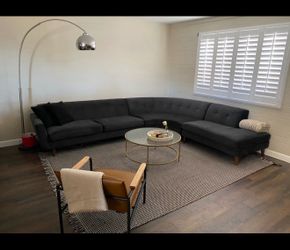 Mid Century Modern Couch - living spaces