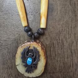 Antique Turquoise Necklace 
